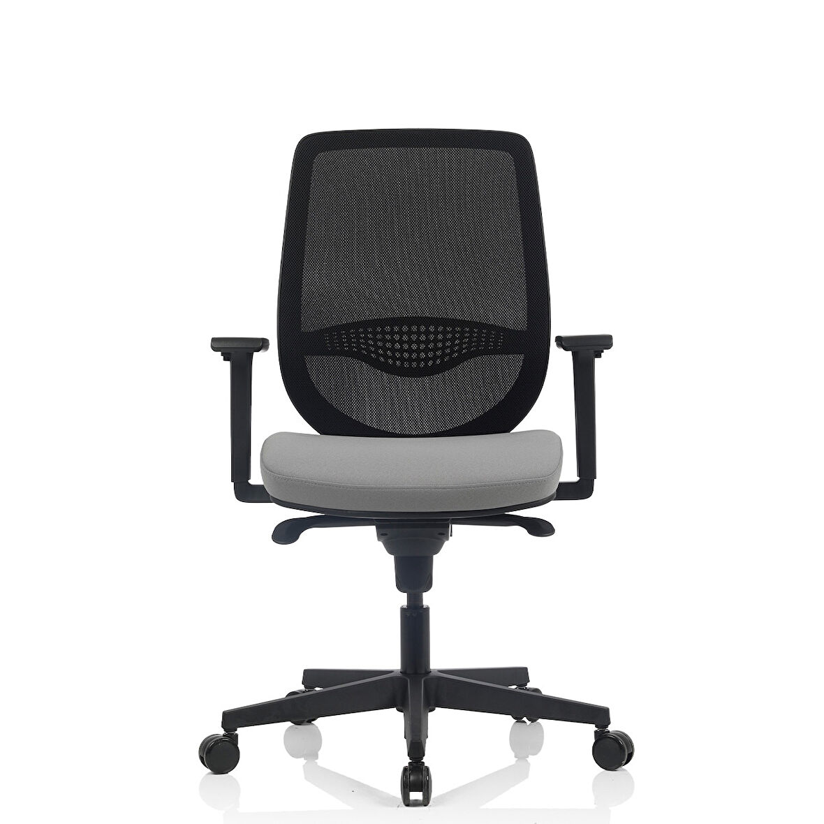 Bürosit Rhyme Plastik Ayarlı Kolçaklı Çalışma Koltuğu (Kumaş)