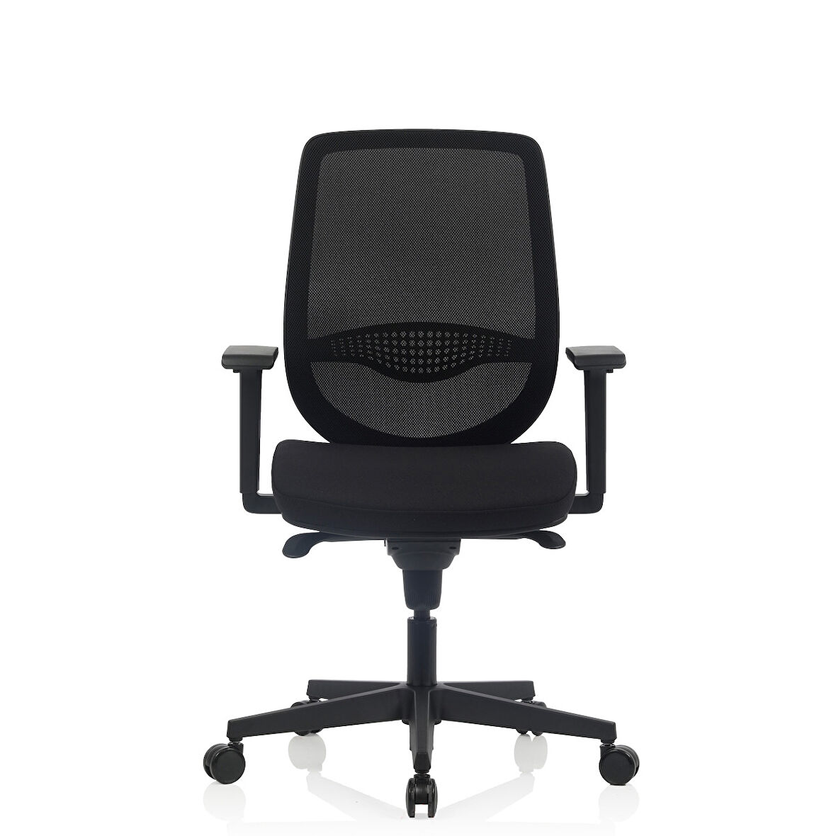 Bürosit Rhyme Plastik Ayarlı Kolçaklı Çalışma Koltuğu (Kumaş)