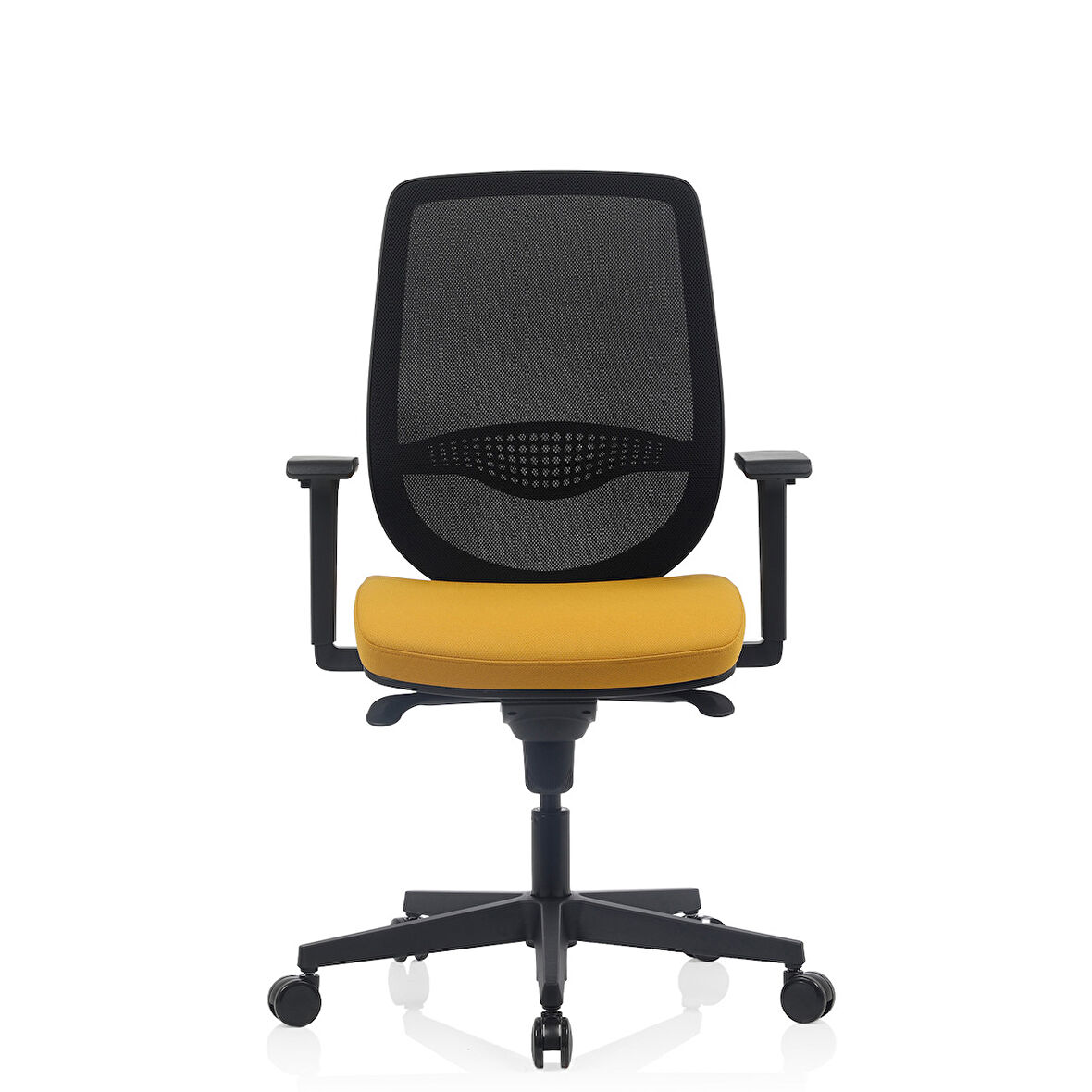 Bürosit Rhyme Plastik Ayarlı Kolçaklı Çalışma Koltuğu (Kumaş)