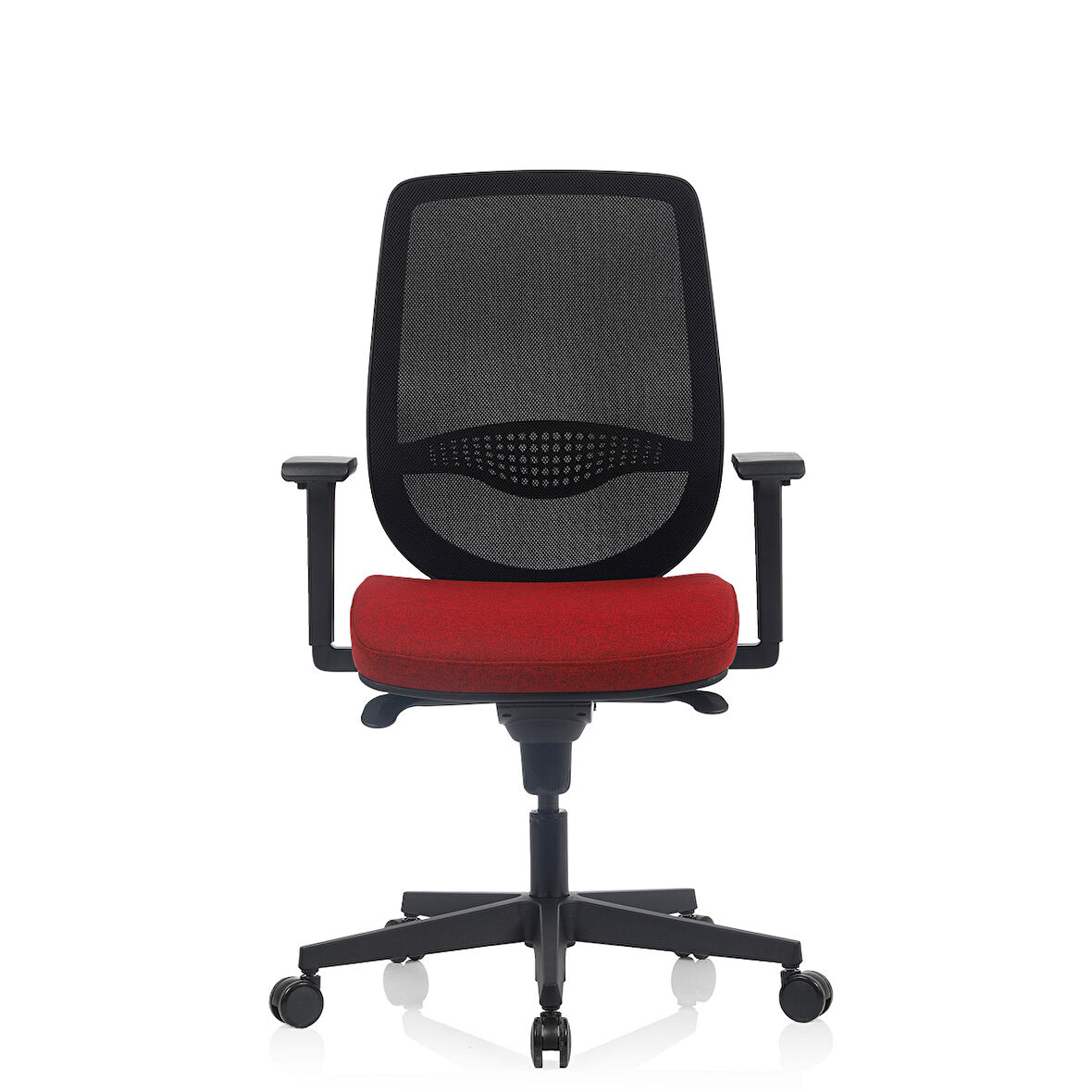 Bürosit Rhyme Plastik Ayarlı Kolçaklı Çalışma Koltuğu (Kumaş)