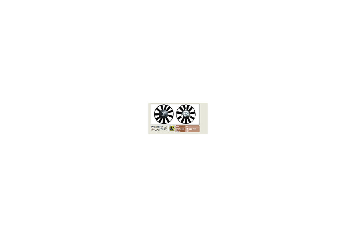 Unıversal Fan Motoru-Vw Golf III 1,8-1,9 97 Tdi A/c - Sgr-59532