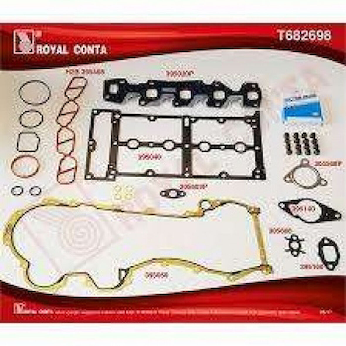 Fiat Üst Takım Conta (s.k.c'siz) Astra H 04>14 Corsa D 07>14 Z13dth / Grande Punto - Punto Evo - Doblo II - Royal T682698