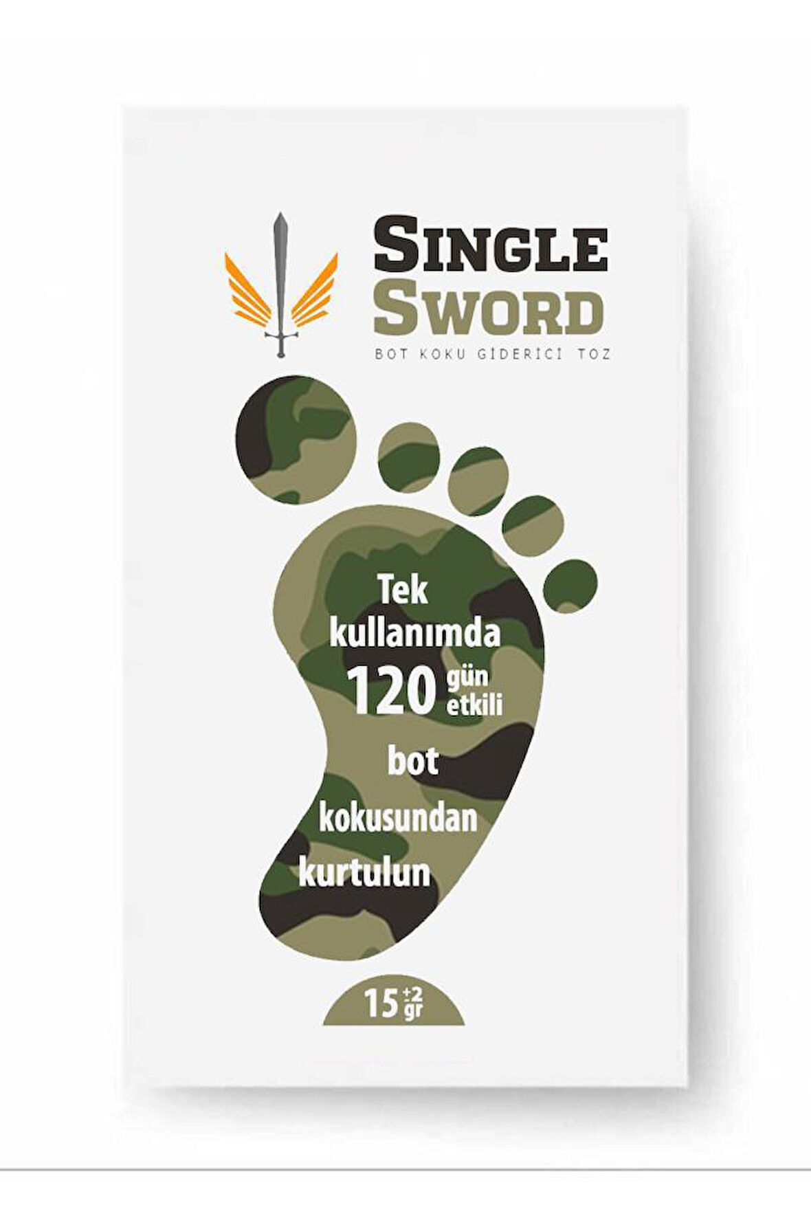 Single Sword Biohelp 120 Gün Etkili Ayak Koku Önleyicisi- En İyi Ayakkabı Koku Giderici