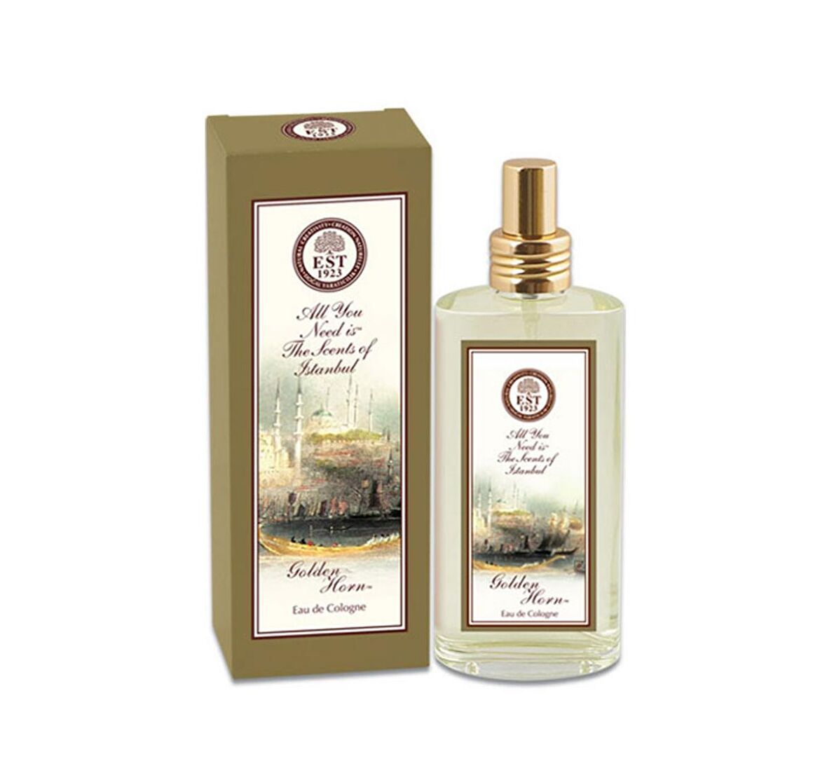 Eyüp Sabri Tuncer Golden Horn Sprey Cam Şişe 150 ml Kolonya