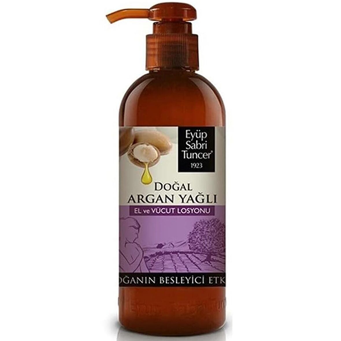 Doğal Argan Yağlı El Ve Vücut Losyonu 250 ml