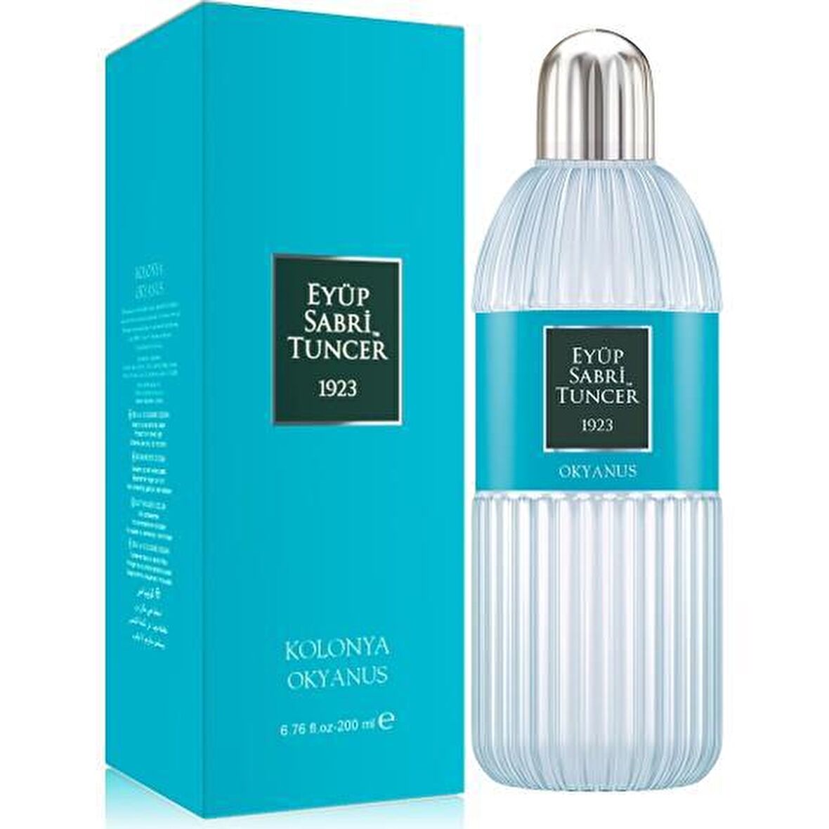 Okyanus Esintisi 68 Derece Cam Şişe 200 ml Kolonya