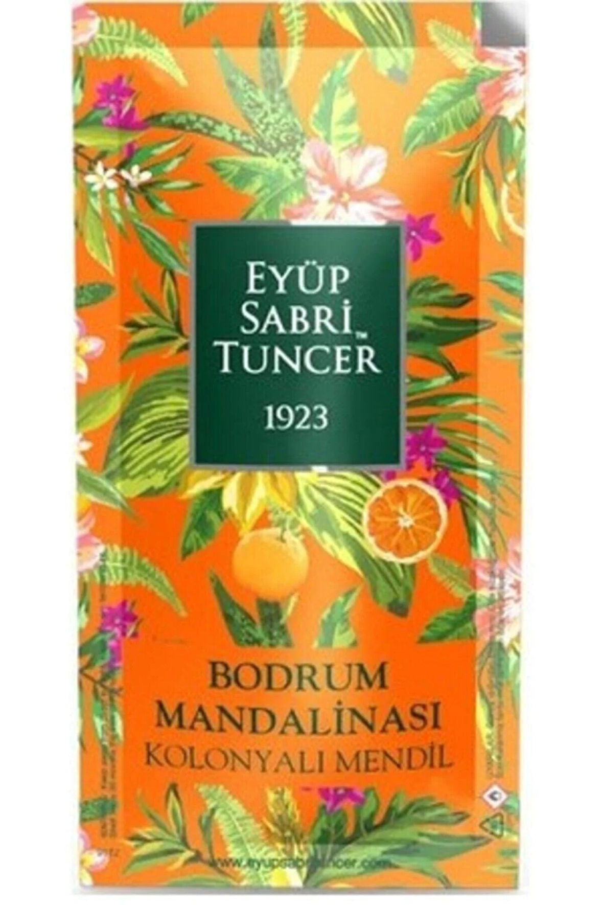 Bodrum Mandalinası Kolonyalı Mendil 50'li (küçük Boy)