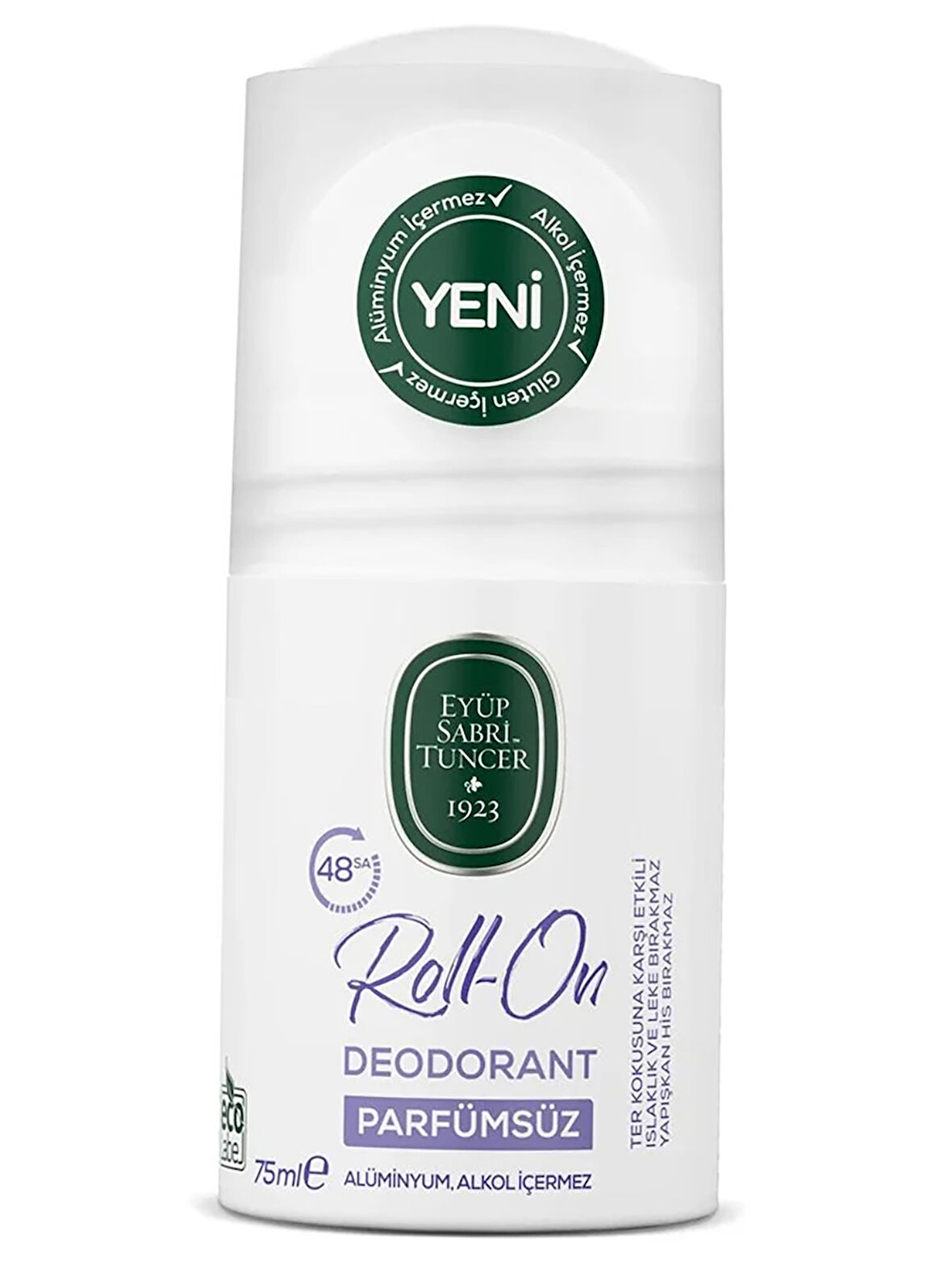 Eyüp Sabri Tuncer Roll On Deodorant Parfümsüz 75 ml