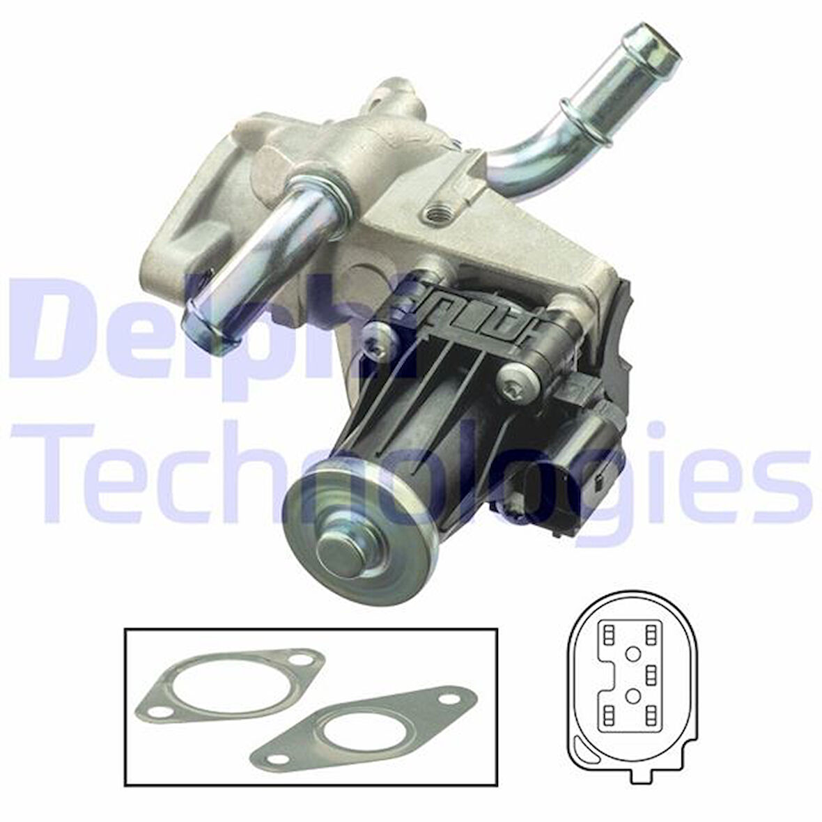 Ford Egr Valfı Transıt 2.2 V347-V362-V363-Ranger-Boxer-Jumper - Delphi Eg10551-12b1
