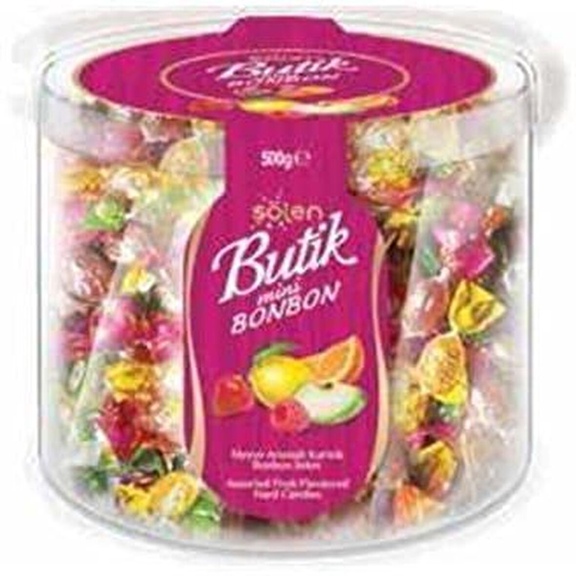 Şölen Butik Mini Bonbon Meyveli Şeker 500 G