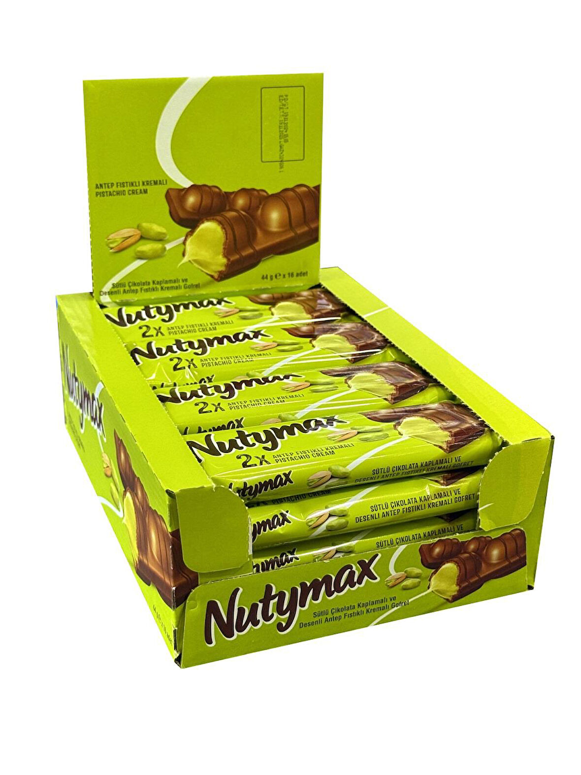 Şölen Nutymax Antep Fıstıklı Kremalı Gofret 44 GR 16 Adet 