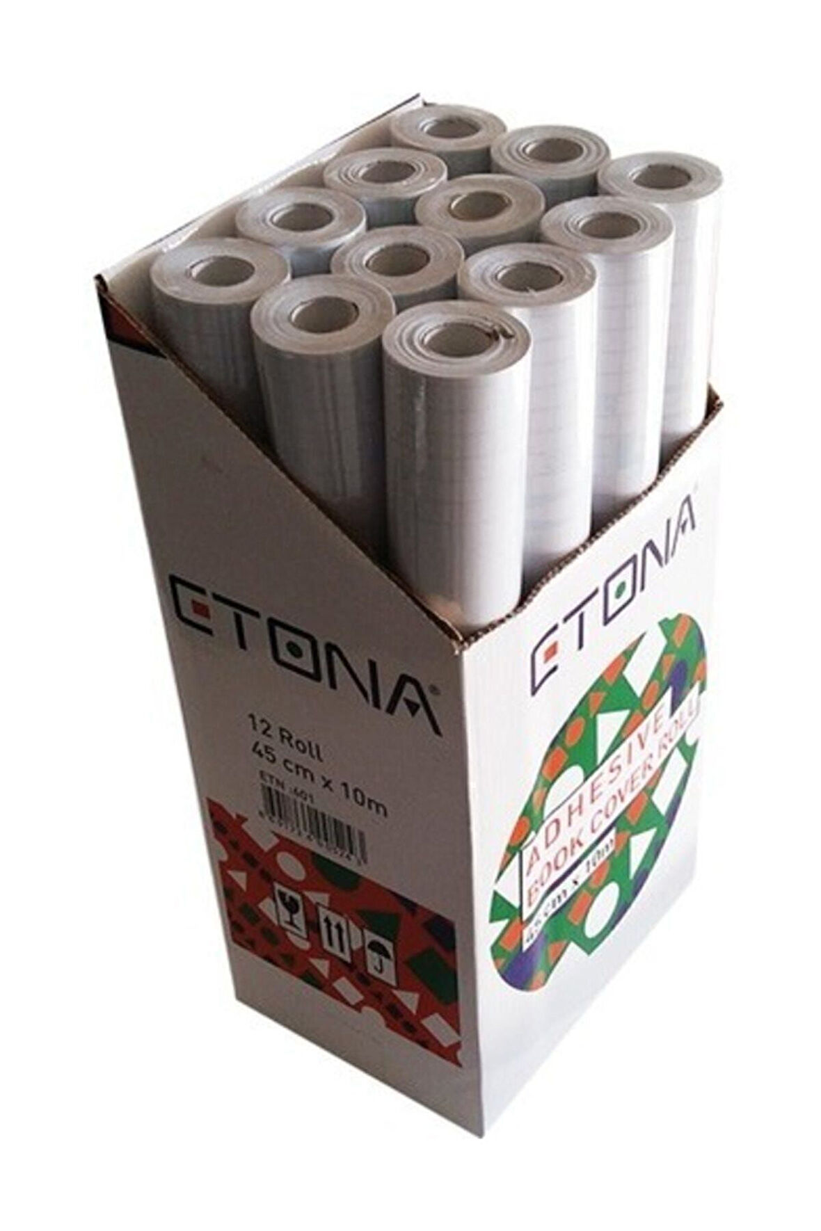 ASETAT 45*10 MT YAPIŞKANLI ŞEFFAF