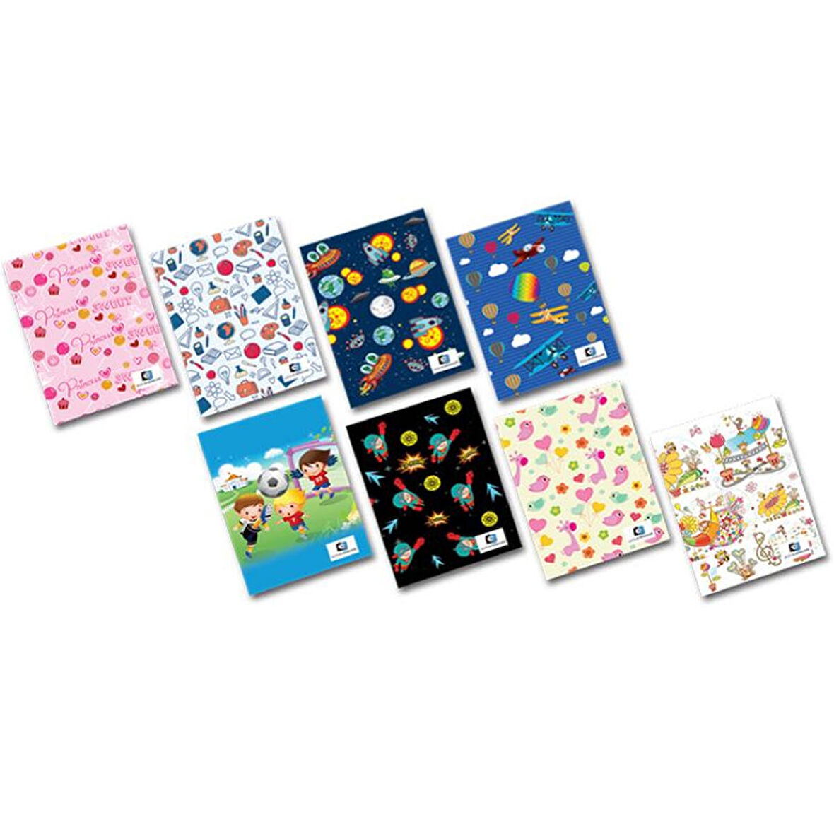 Alex Schoeller A4 100 Çizgili Yp Dikişli PP Kapak Defter ALX1596