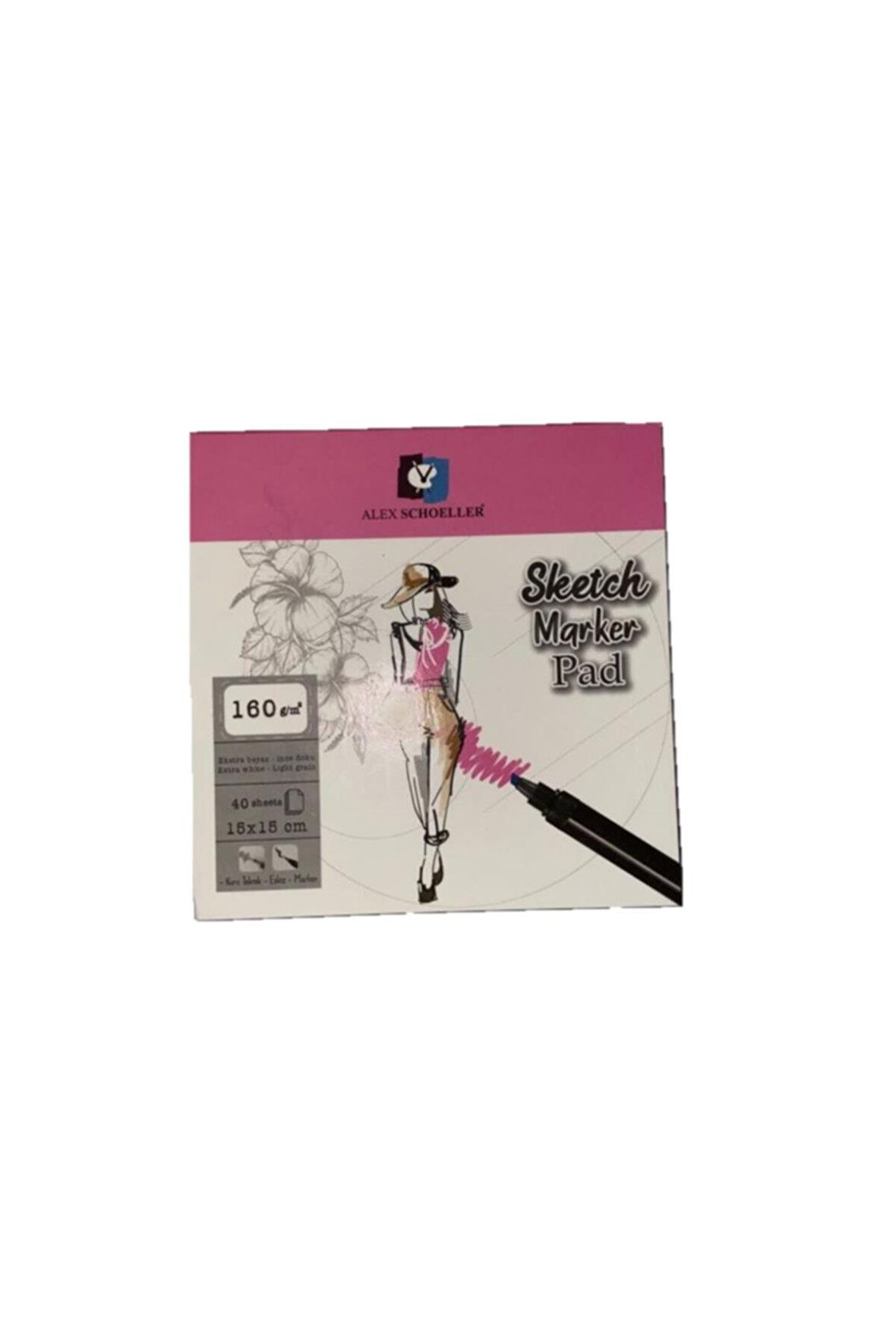 Sketch Marker Pad 15x15 160 GR 40 Lı ALx:899