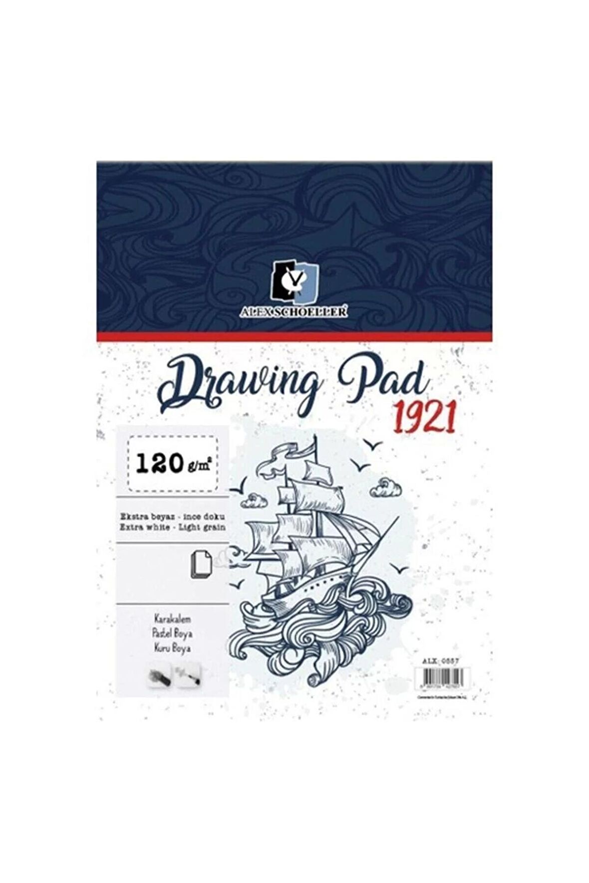 ALX.A5 120 GR SPR DRAWING PAD 50 Lİ ALX-