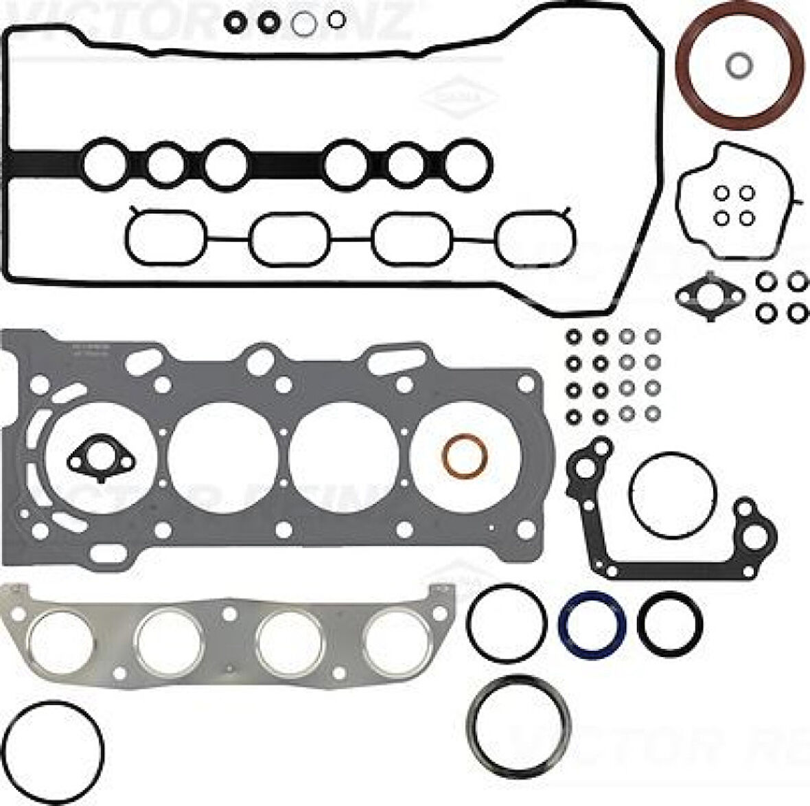 Toyota Motor Takım Conta Komple Toyota Corolla 1.4-1.6 Benzinli 2002-2007 Avensis 1.6 Benzinli 2003-2008 - Victor Reinz 01-53140-01