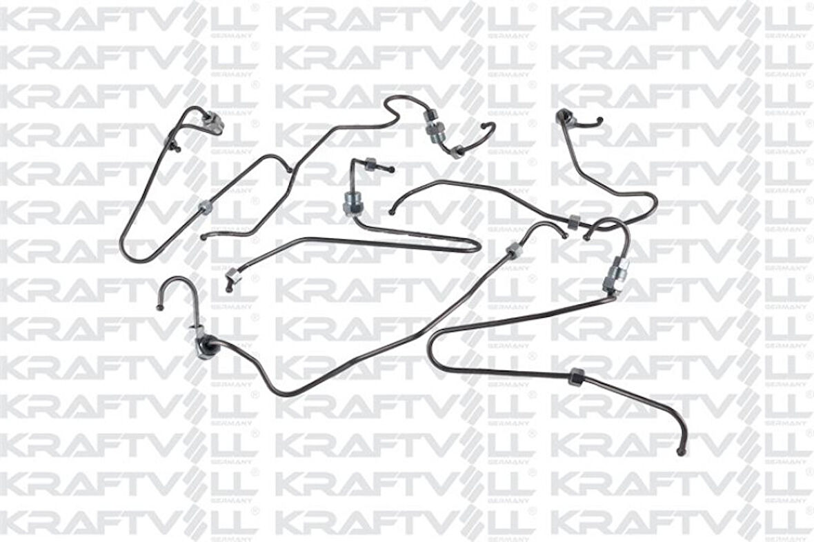 Mercedes Truck Enjektör Boru Takımı  Mercedes 2521 - Kraftvoll 10040038