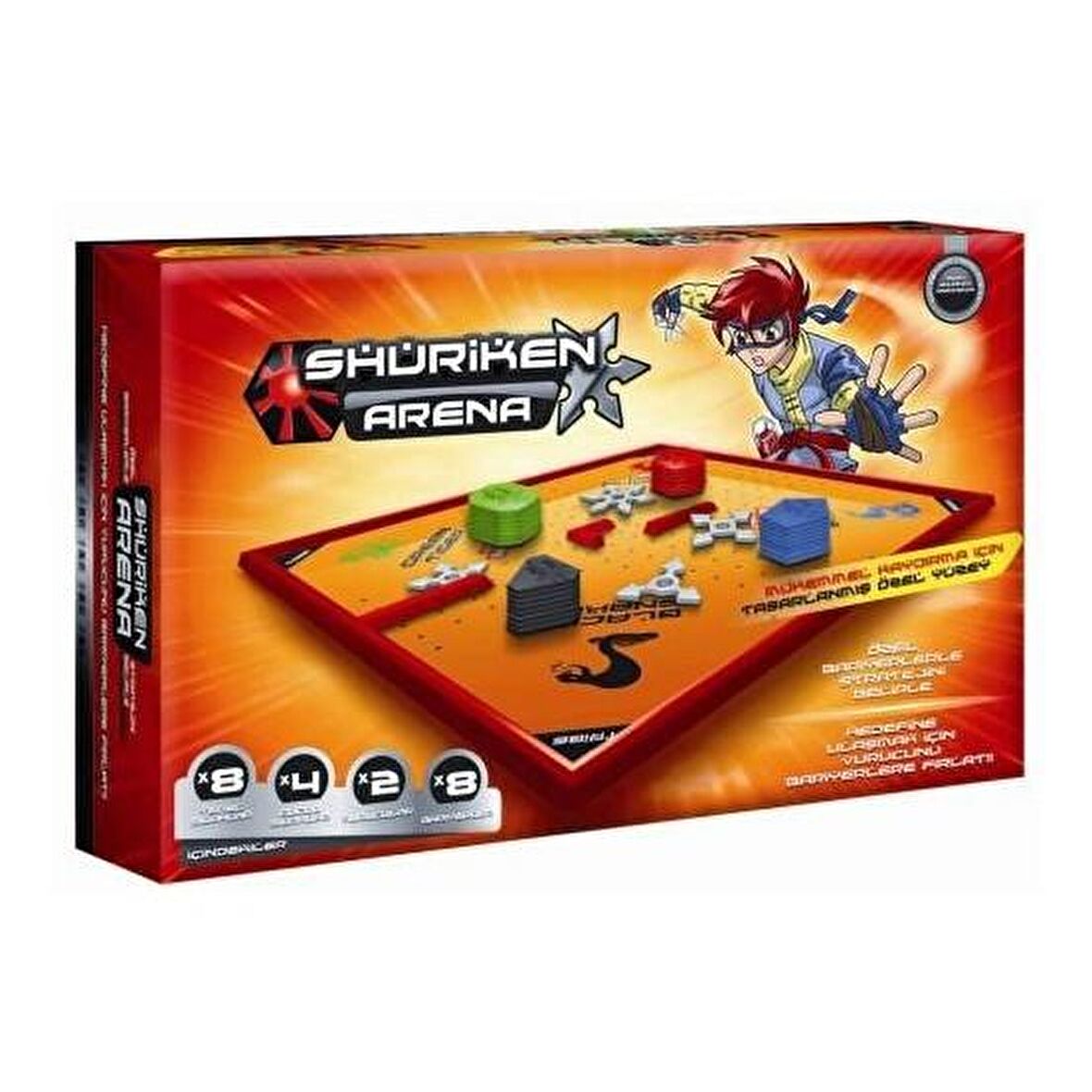 Shuriken Arena - Shuriken Savaşçıları Arena Oyun Seti