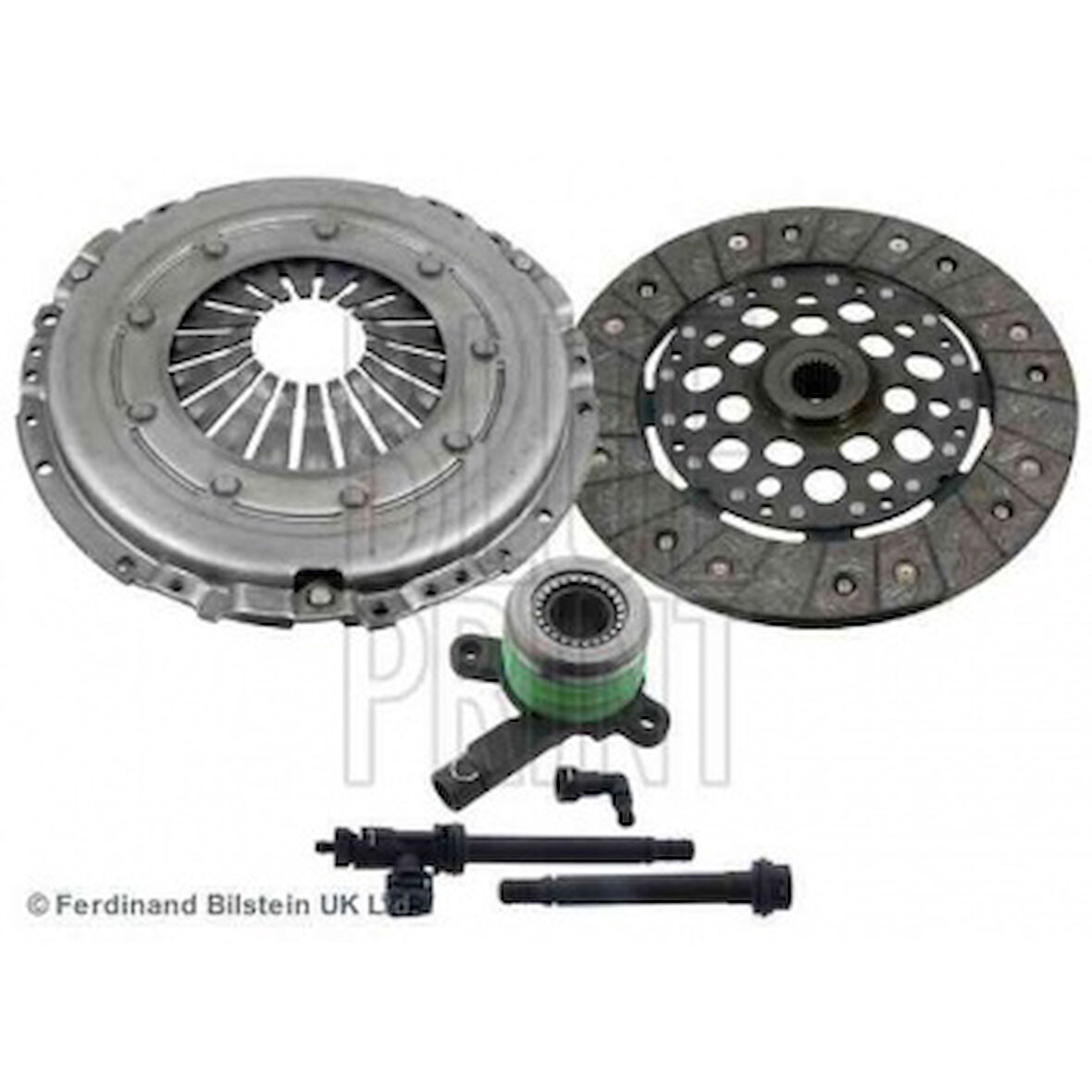 Renault Debriyaj Seti (baskı+dısk+rulman)  Trafıc II 2.5-Laguna II-Espace IV - Blueprint Adr163029