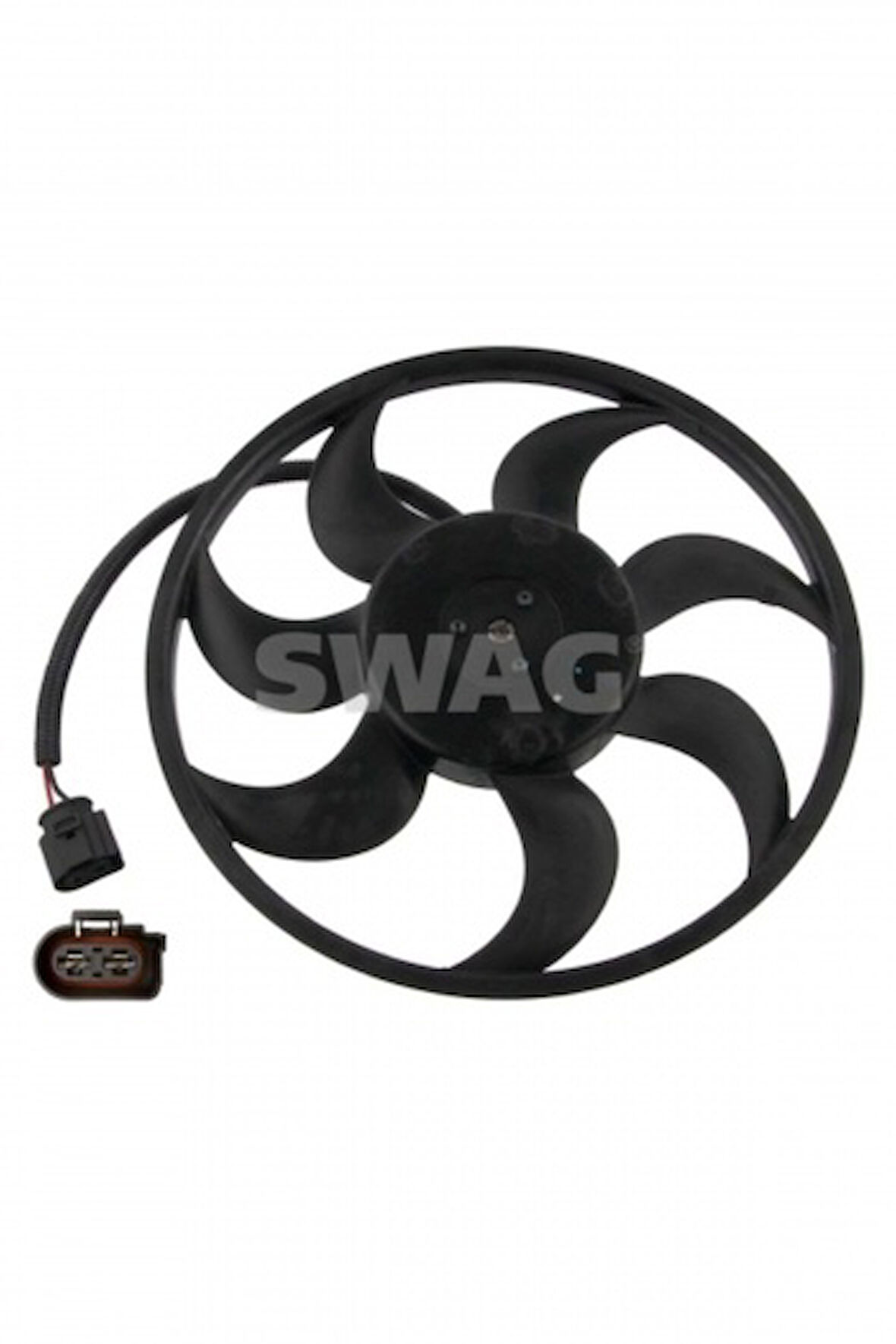 Vag Fan Motoru Transporter T5 1,9tdi 2,5tdi (buyuk Olan 450w 420mm) Axb Axc Axd 03>10 - Swag 30940636
