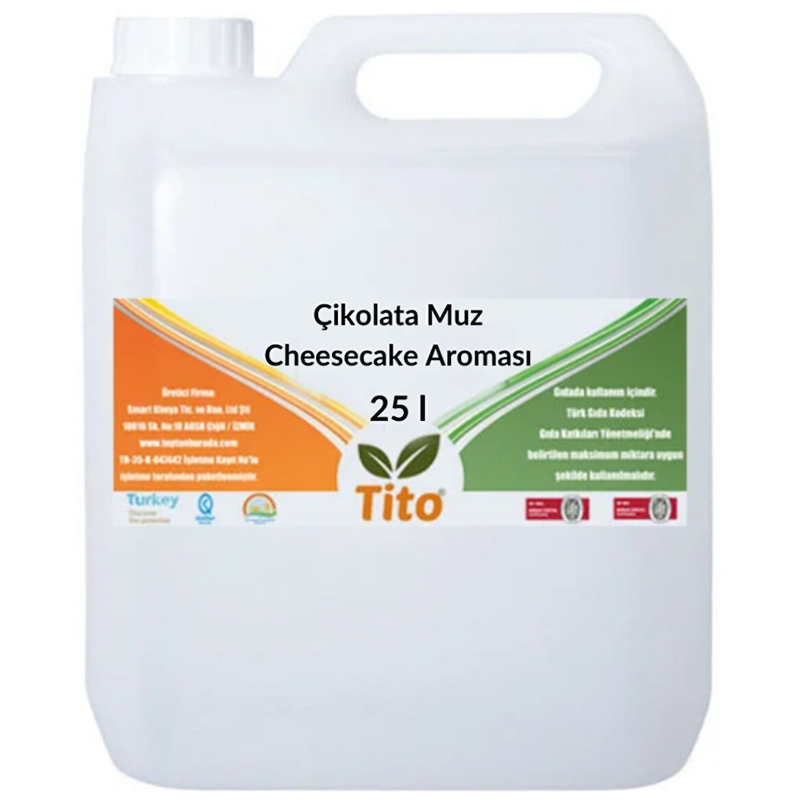 Çikolata Muz Cheesecake Aroması 25 litre