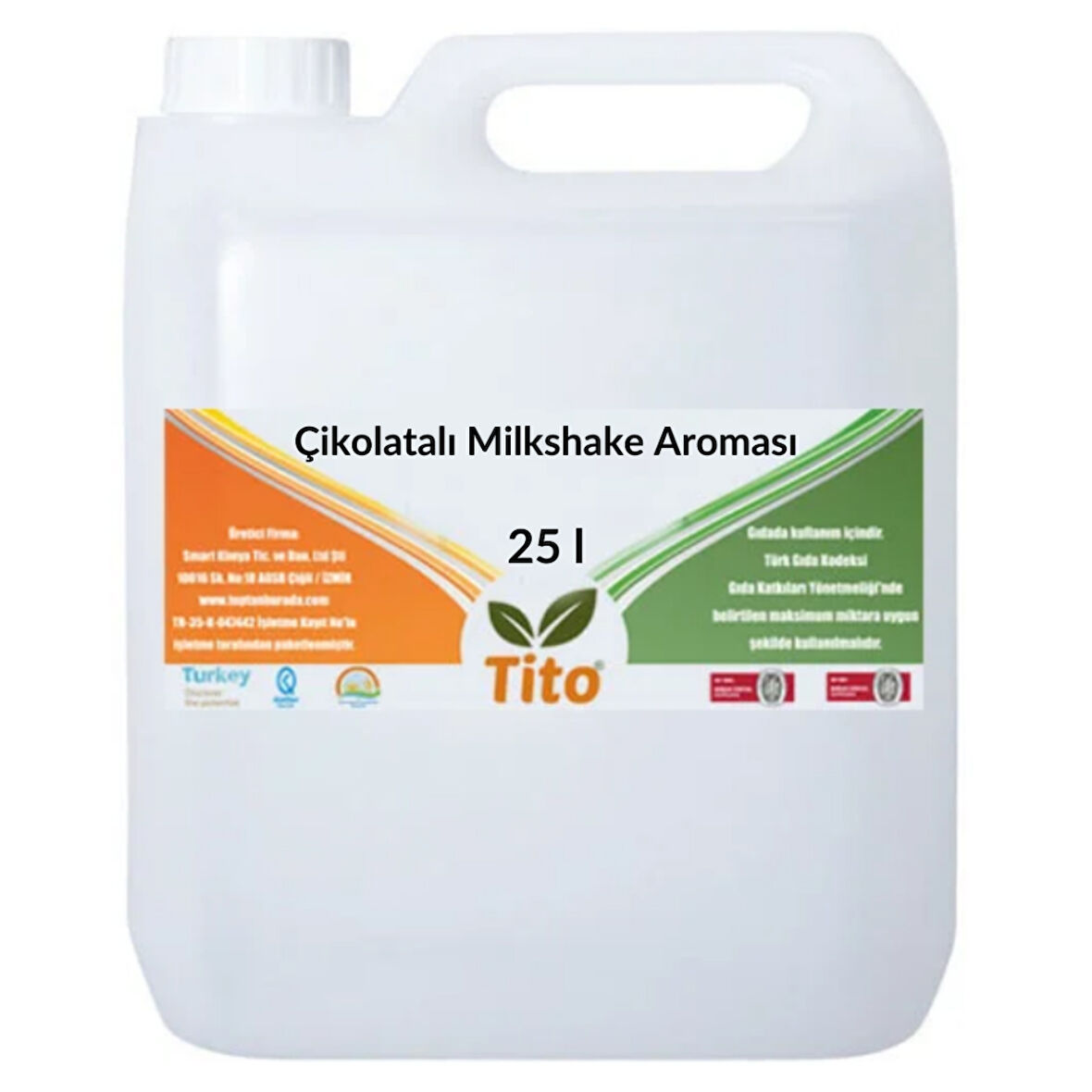Çikolatalı Milkshake Aroması 25 litre