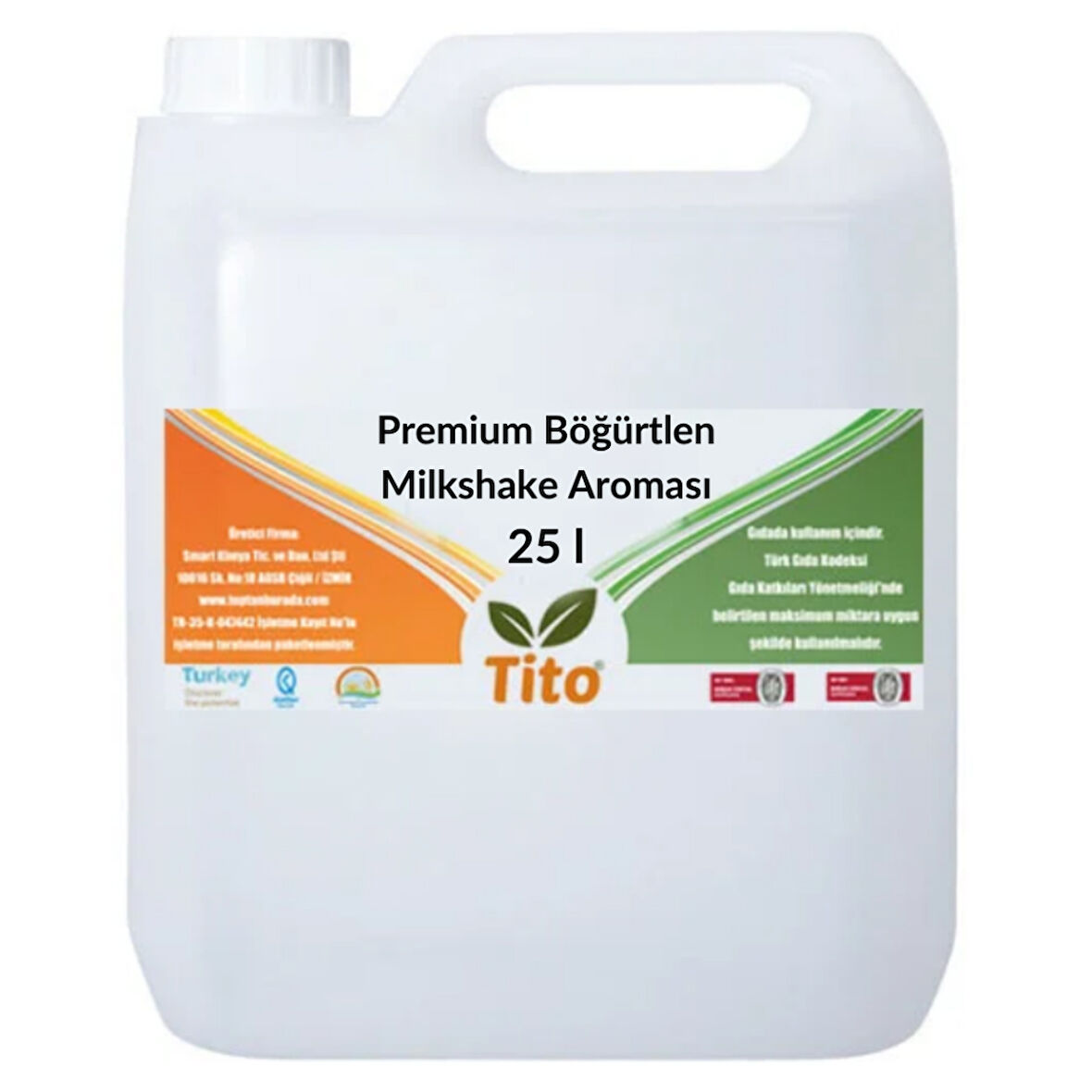 Premium Böğürtlen Milkshake Aroması 25 litre