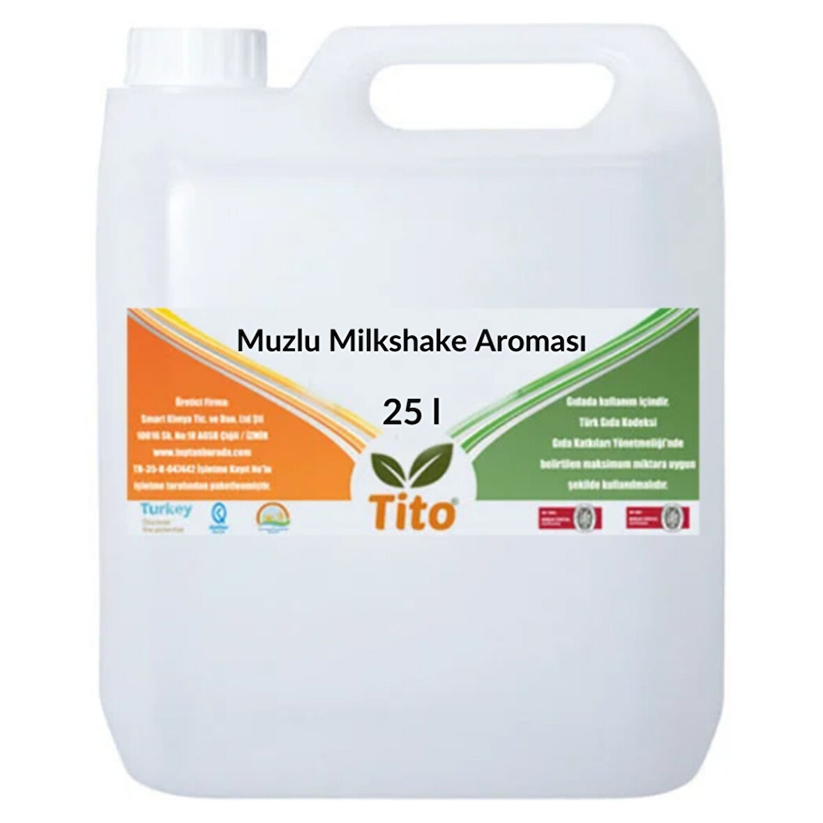 Muzlu Milkshake Aroması 25 litre