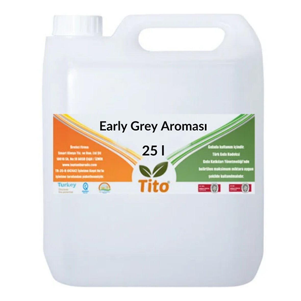Early Grey Aroması 25 litre