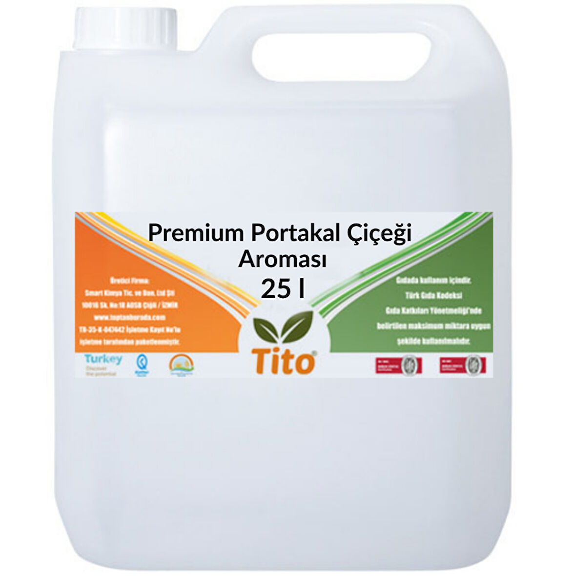 Premium Portakal Çiçeği Aroması 25 litre