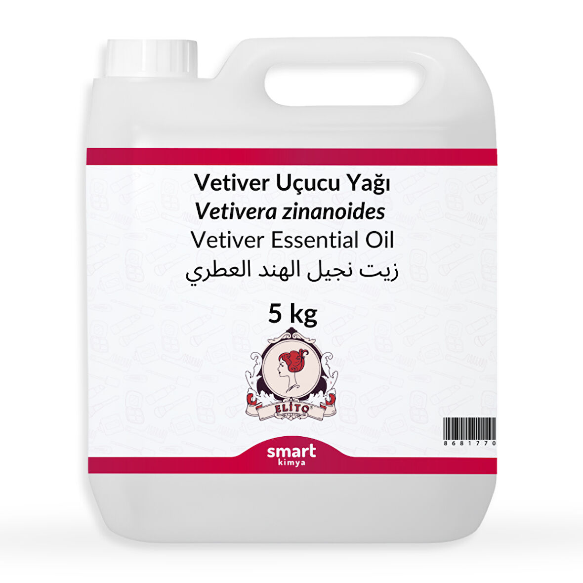 Vetiver Uçucu Yağı Vetivera zinanoides 5 kg