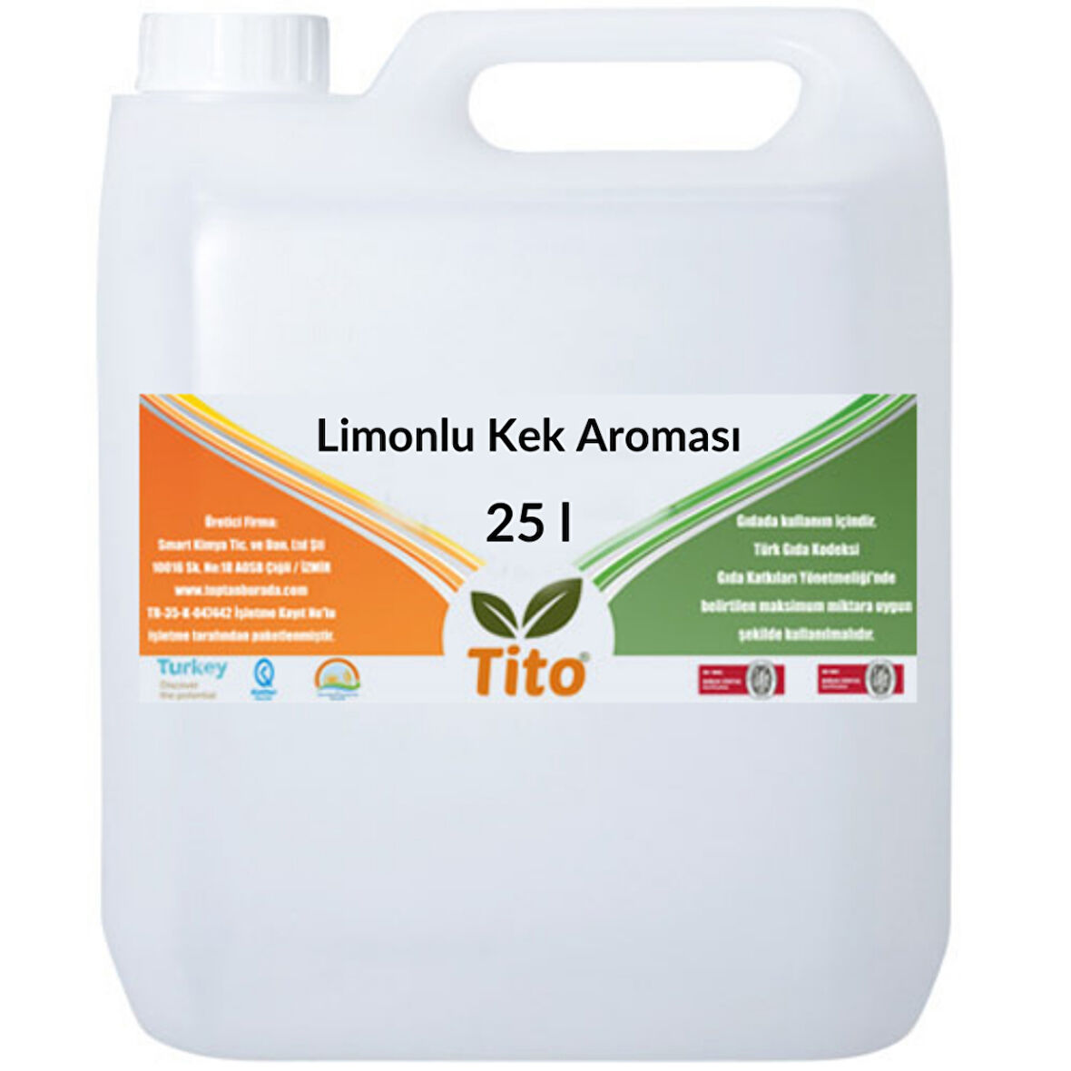 Limonlu Kek Aroması 25 litre