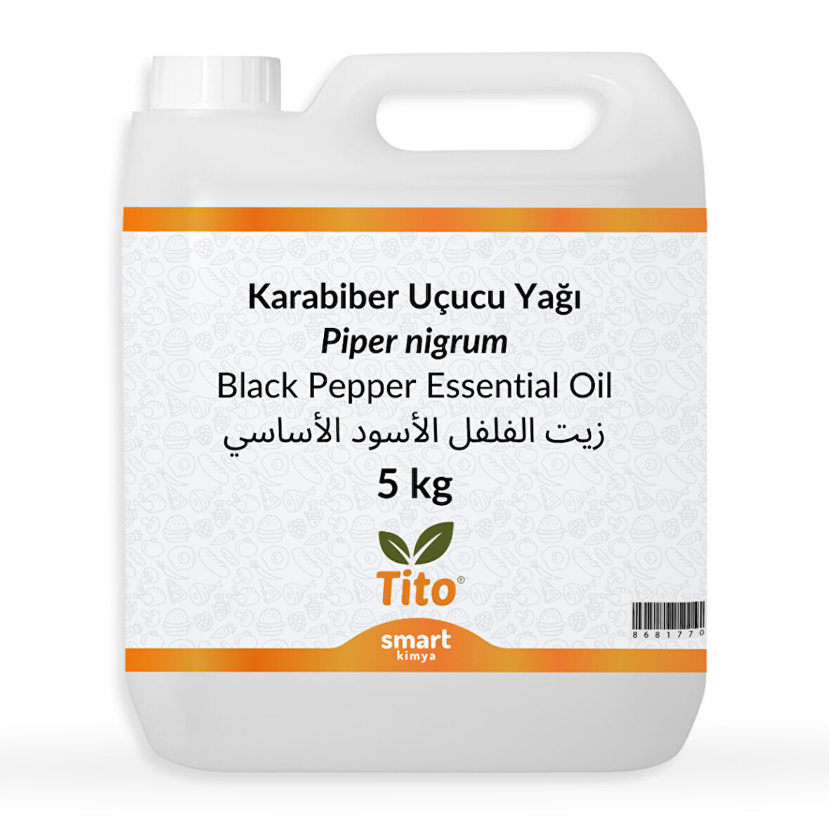 Karabiber Uçucu Yağı Piper nigrum 5 kg