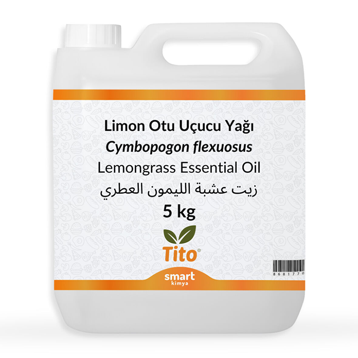 Limon Otu Uçucu Yağı Cymbopogon flexuosus 5 kg