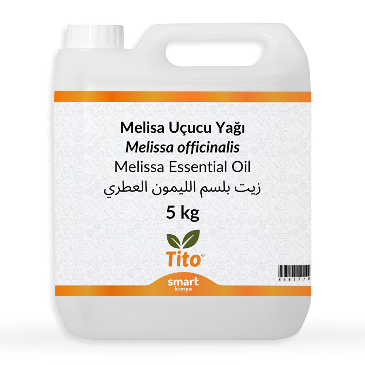 Melisa Uçucu Yağı Melissa officinalis 5 kg