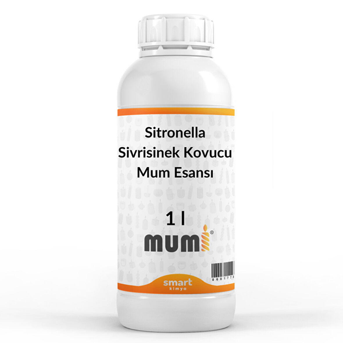Sitronella Sivrisinek Kovucu Mum Esansı 5 litre
