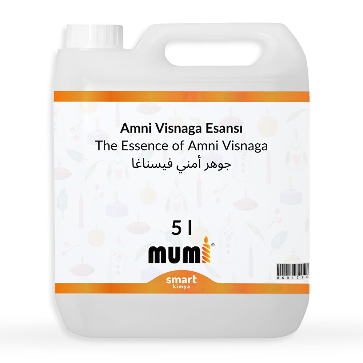 Amni Visnaga Mum Esansı 5 litre