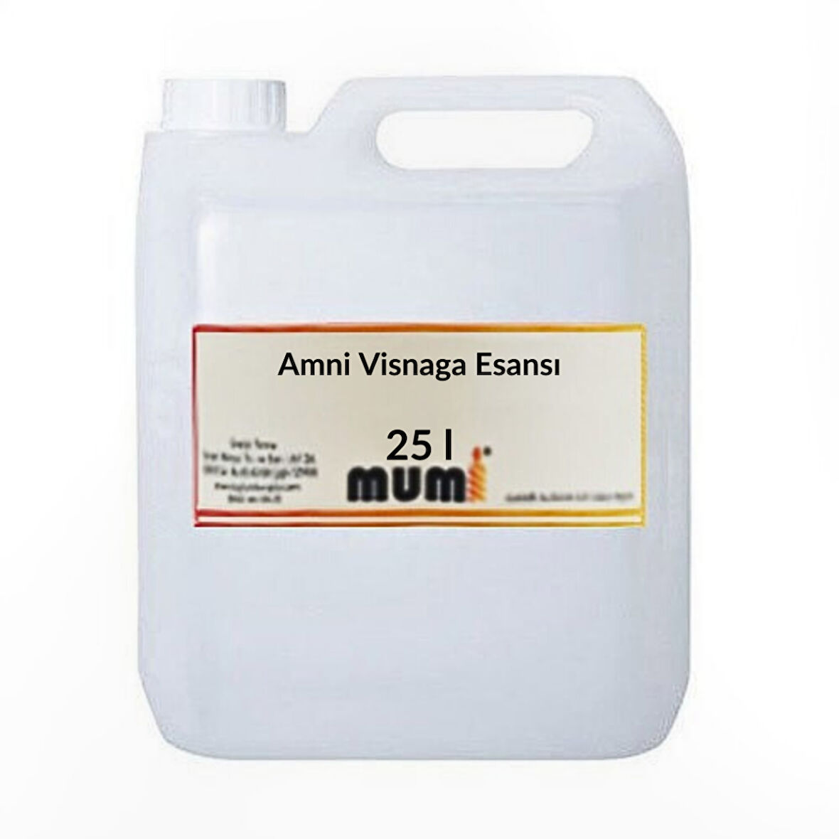 Amni Visnaga Mum Esansı 25 litre