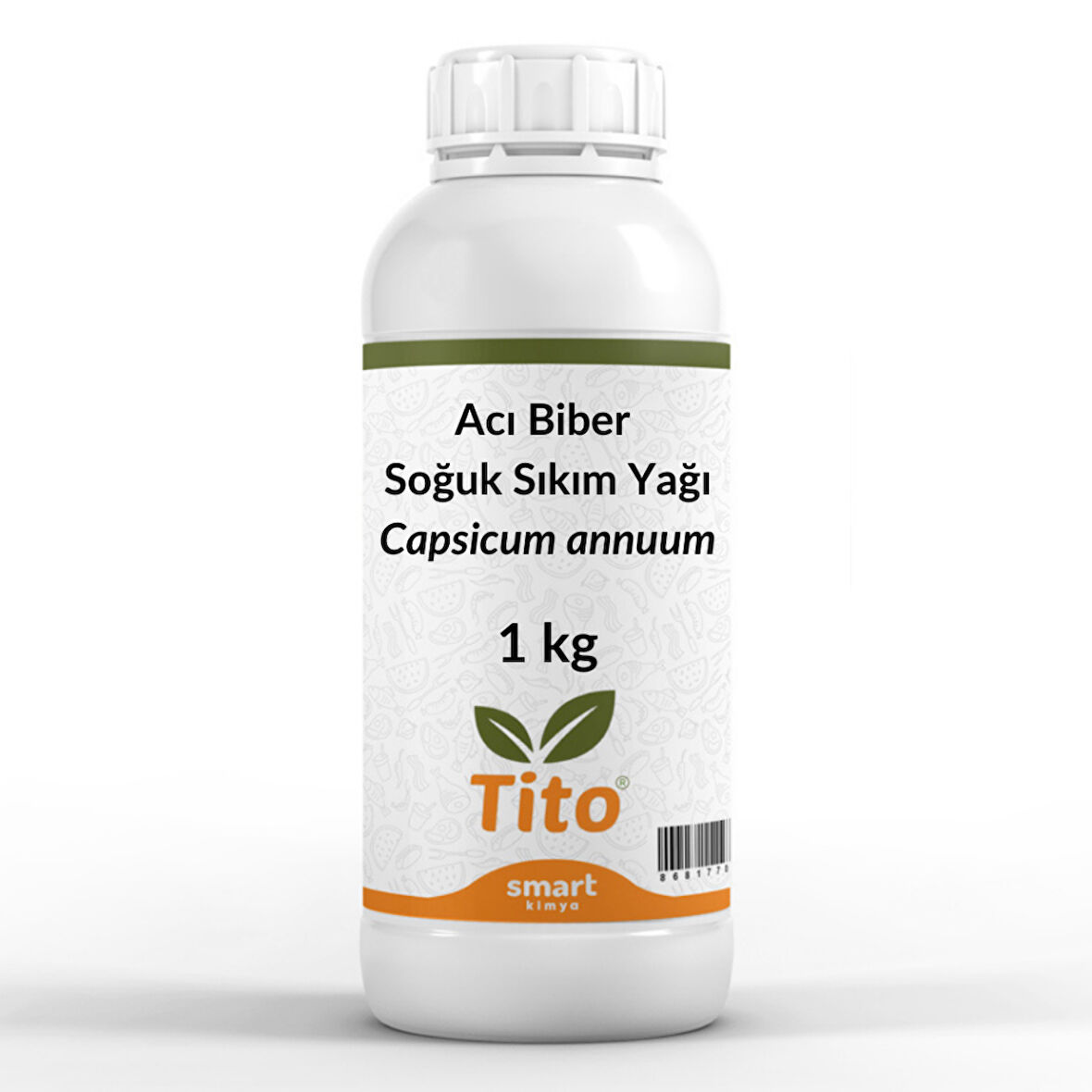 Acı Biber Soğuk Sıkım Yağı Capsicum annuum 1 kg