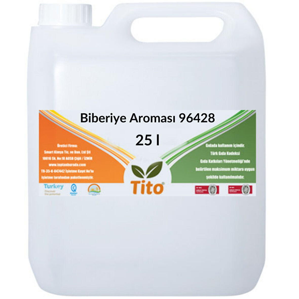 Biberiye Aroması 96428 25 litre