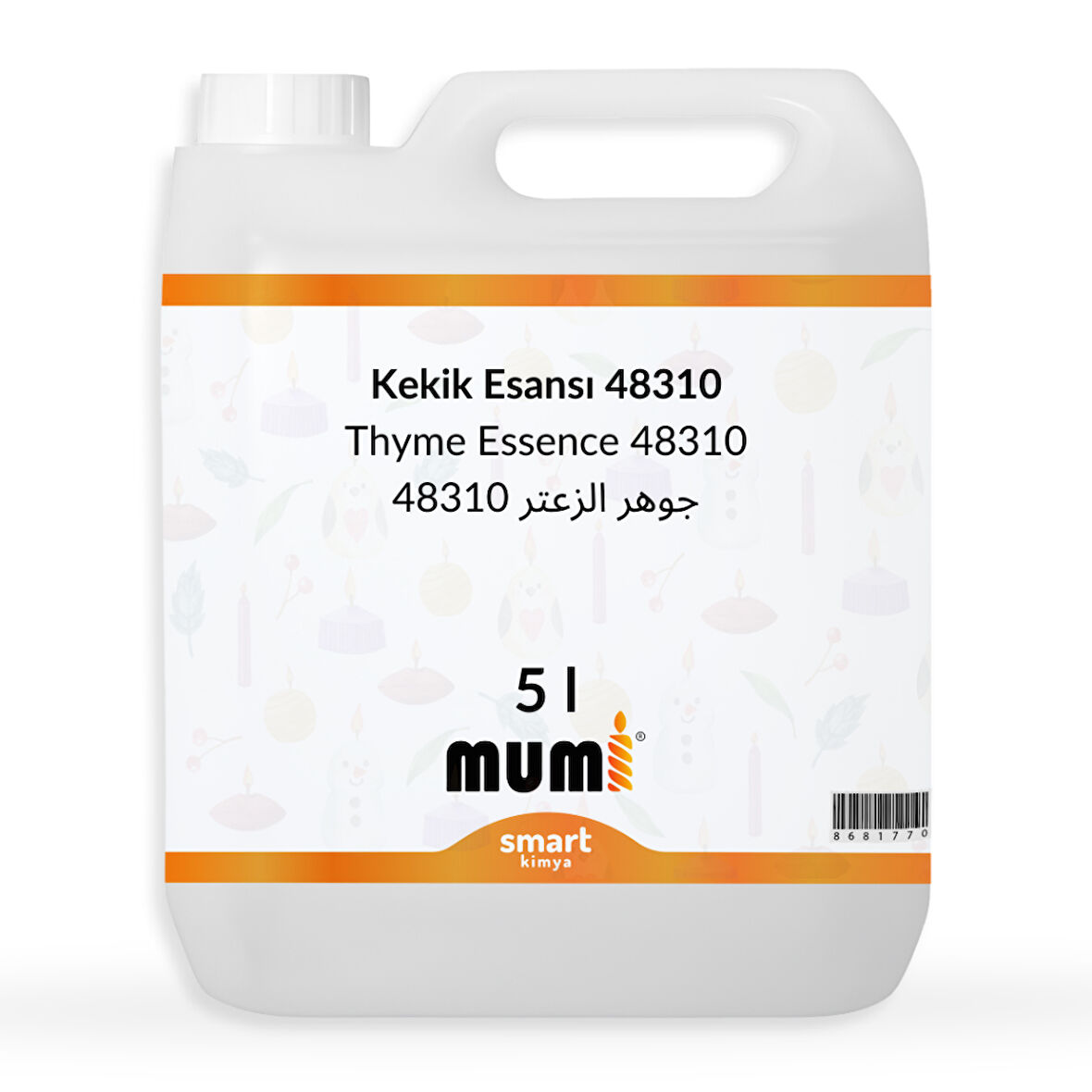 Kekik Mum Esansı 48310 5 litre