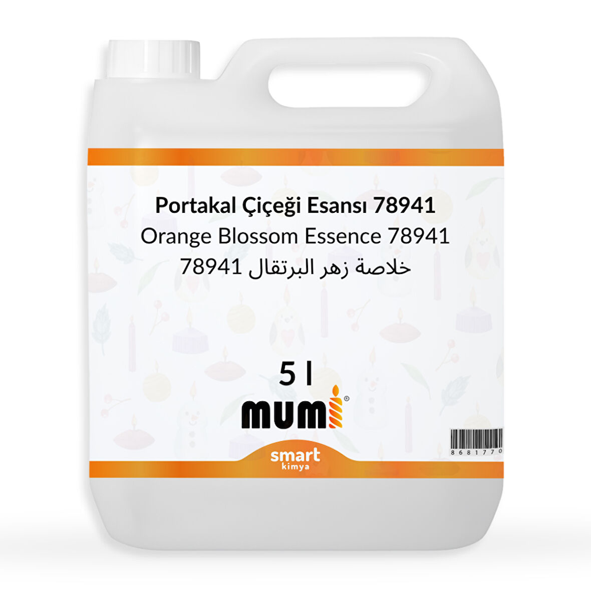 Portakal Çiçeği Mum Esansı 78941 5 litre