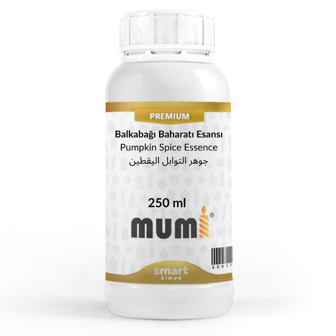 Premium Pumpkin Spice Mum Esansı 250 ml