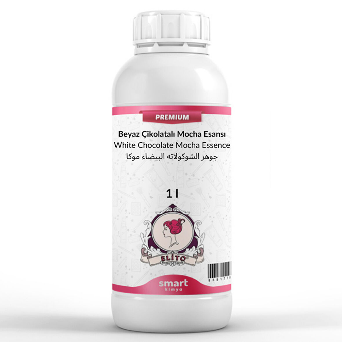 Premium Beyaz Çikolatalı Mocha Esansı 1 litre