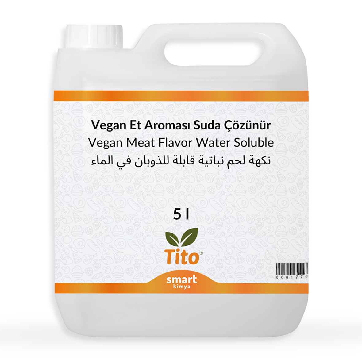 Vegan Et Aroması Suda Çözünür 5 litre