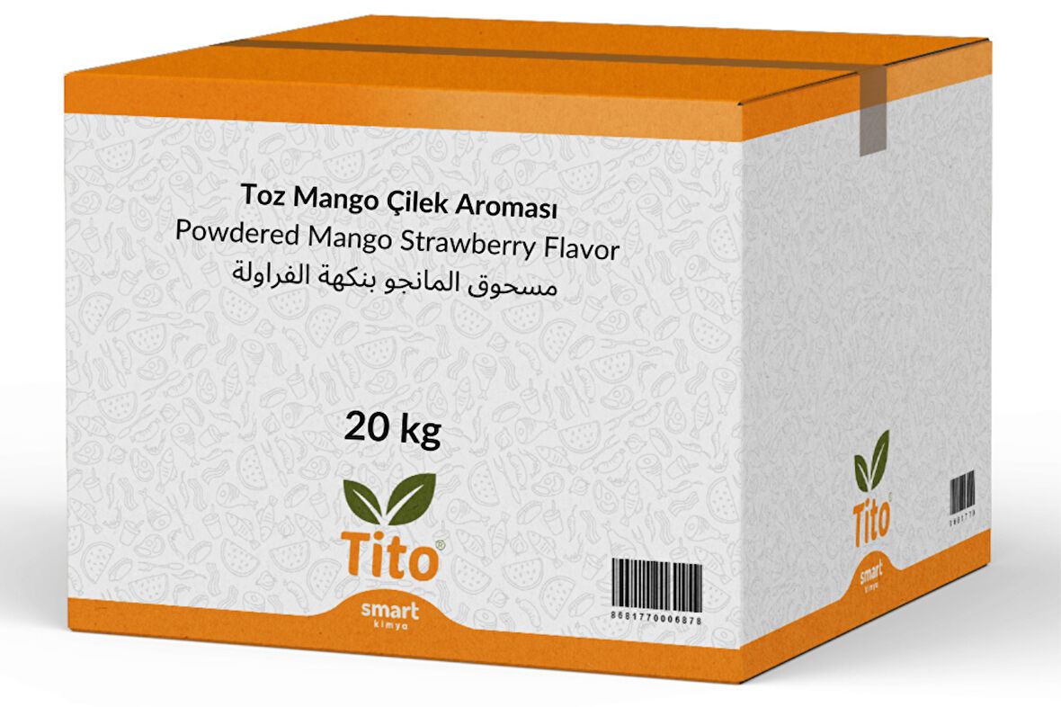 Toz Mango Çilek Aroması 20 kg