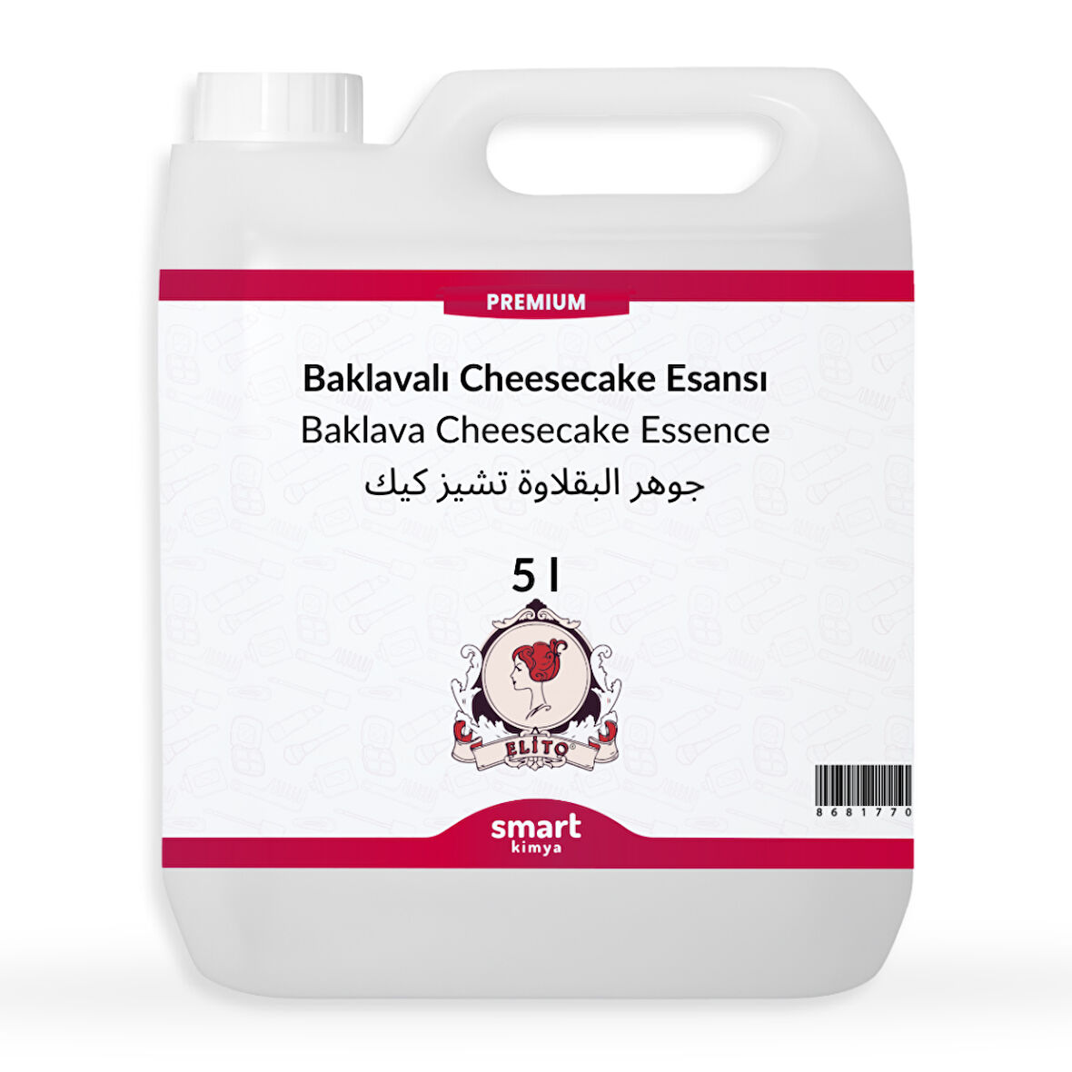 Premium Baklavalı Cheesecake Esansı 5 litre