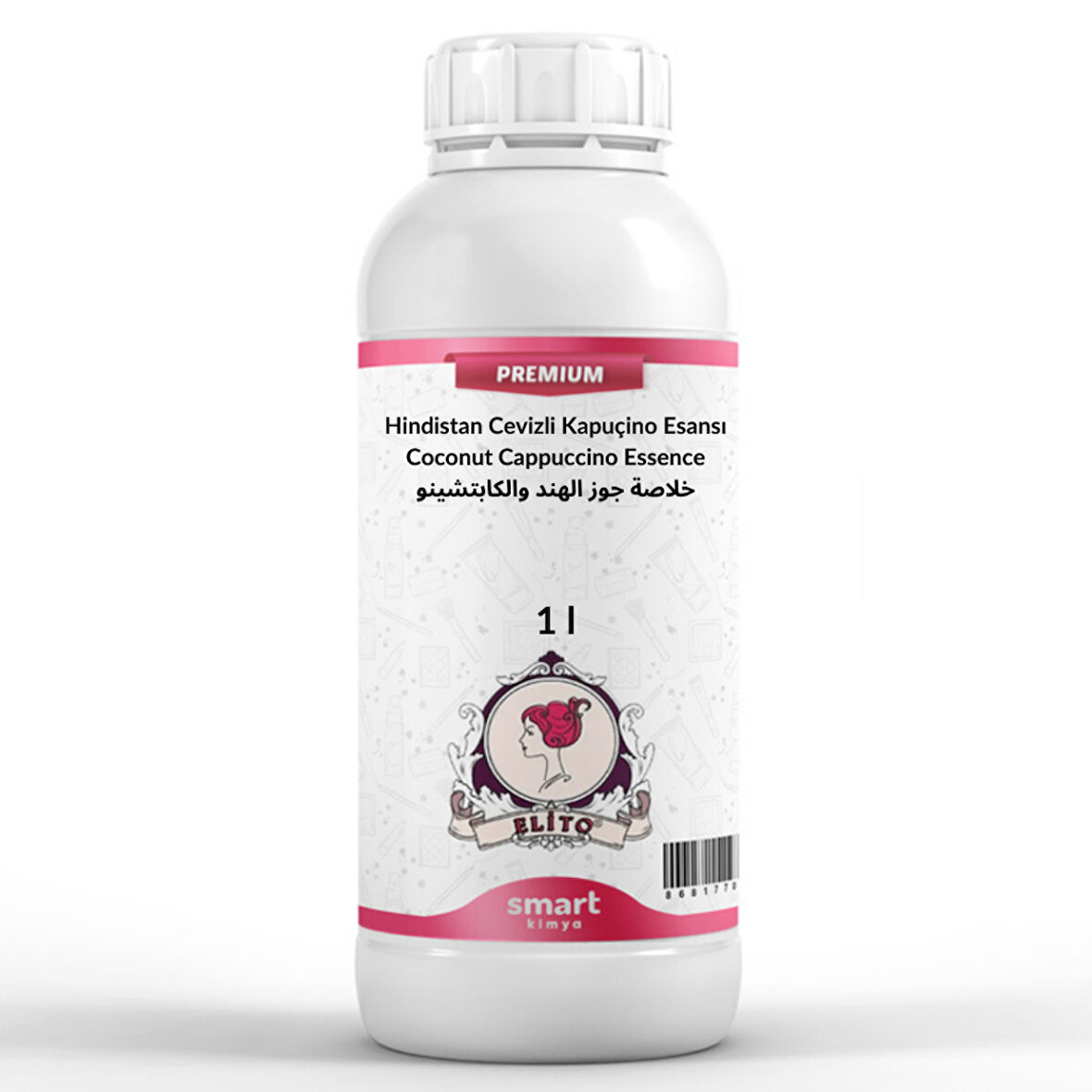 Premium Hindistan Cevizli Kapuçino Esansı 1 litre
