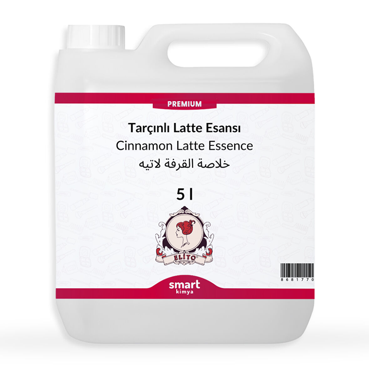 Premium Hindistan Cevizli Kapuçino Esansı 5 litre