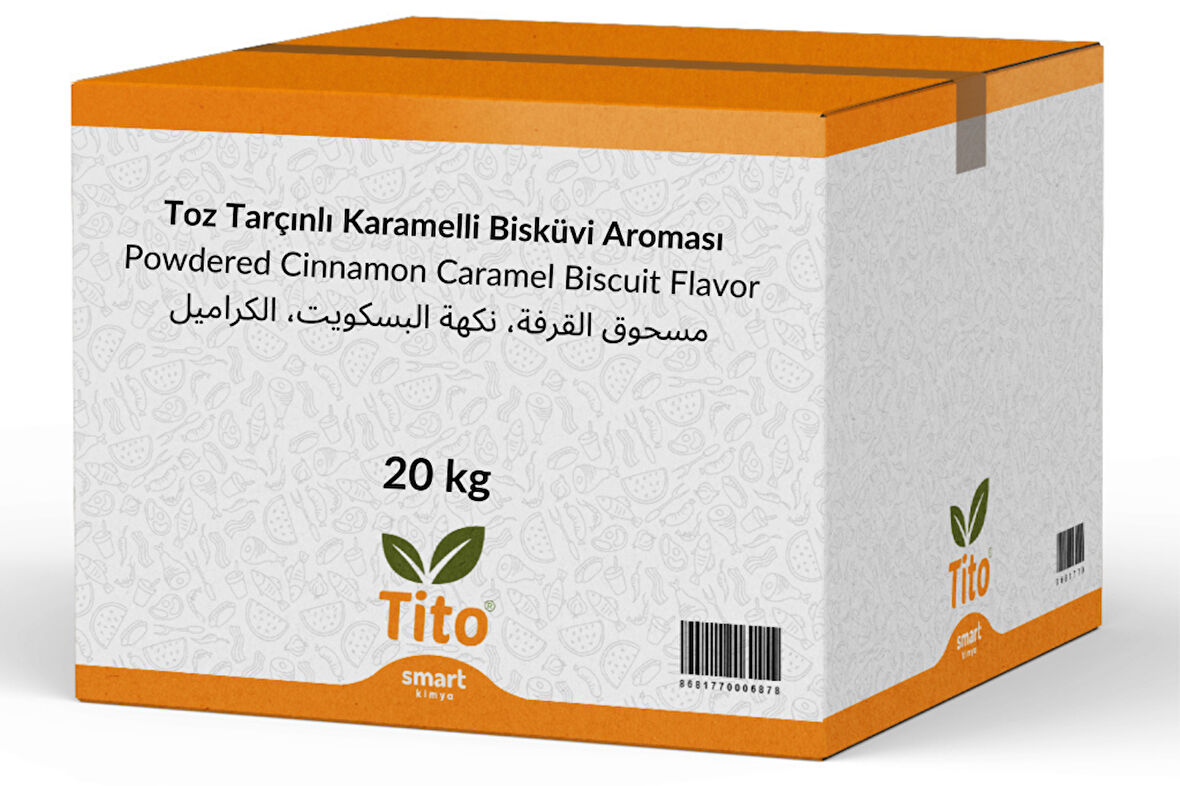 Toz Tarçınlı Karamelli Bisküvi Aroması 20 kg